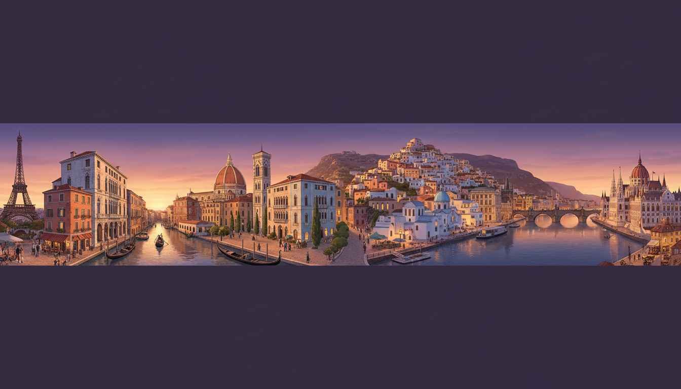 most romantic places to visit in europe