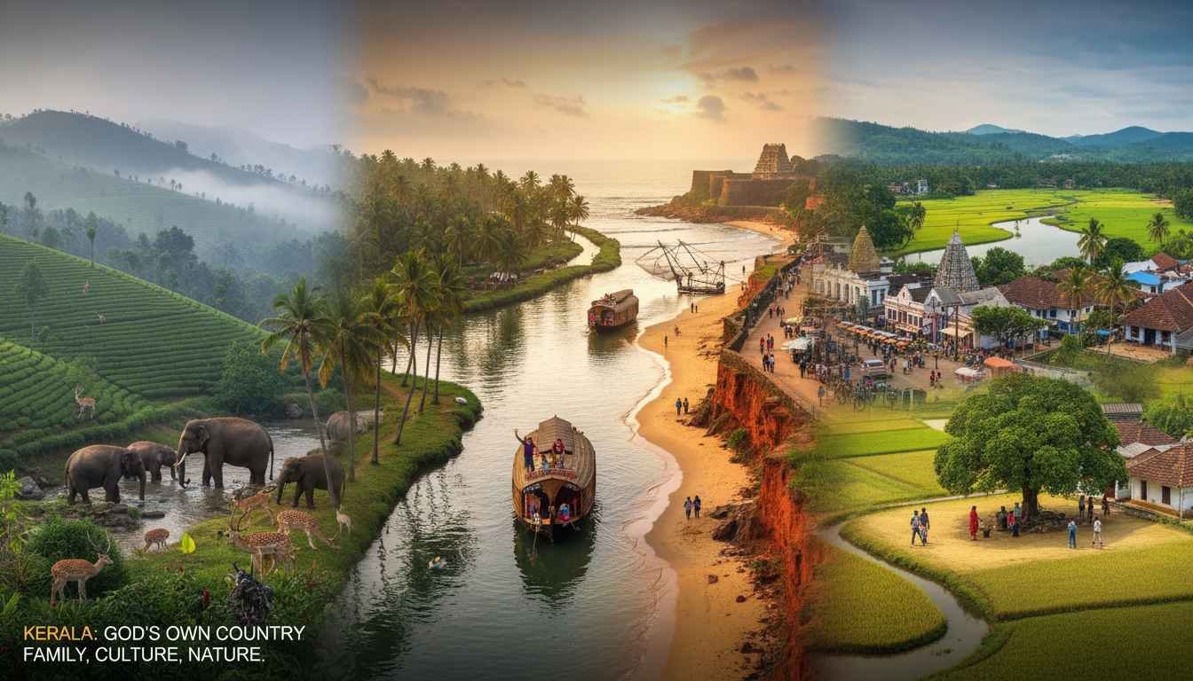 must visit places in kerala with family