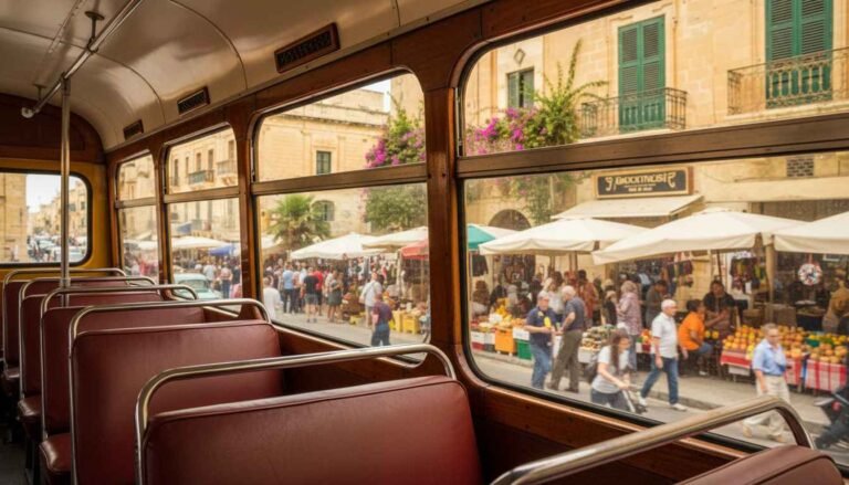 places to visit in malta by bus