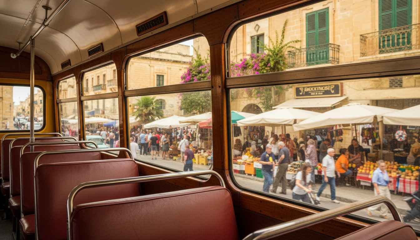 places to visit in malta by bus